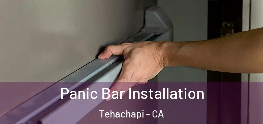  Panic Bar Installation Tehachapi - CA